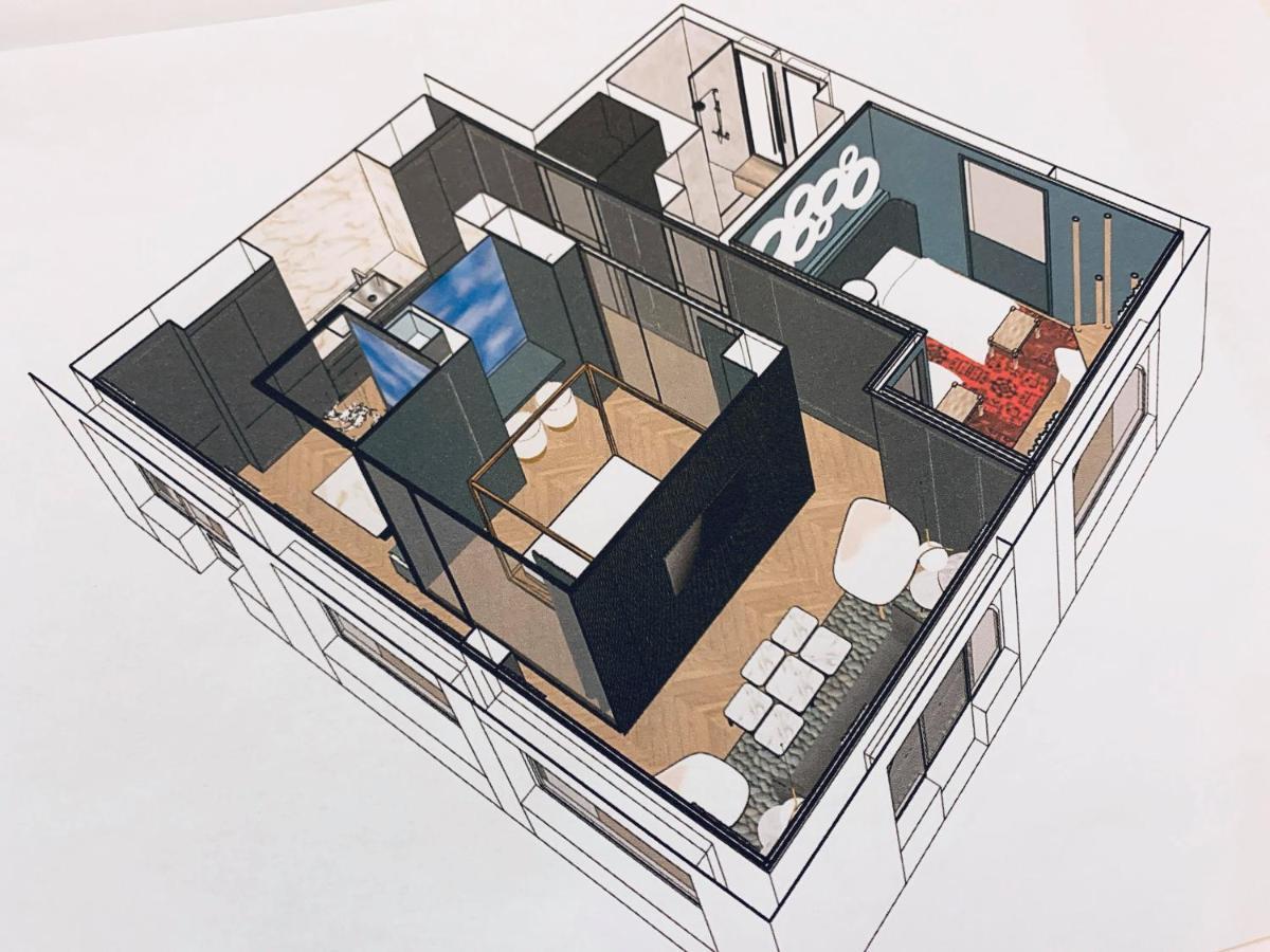 Appartement L'Emeraude A Saint Malo Intra-Muros Exteriör bild