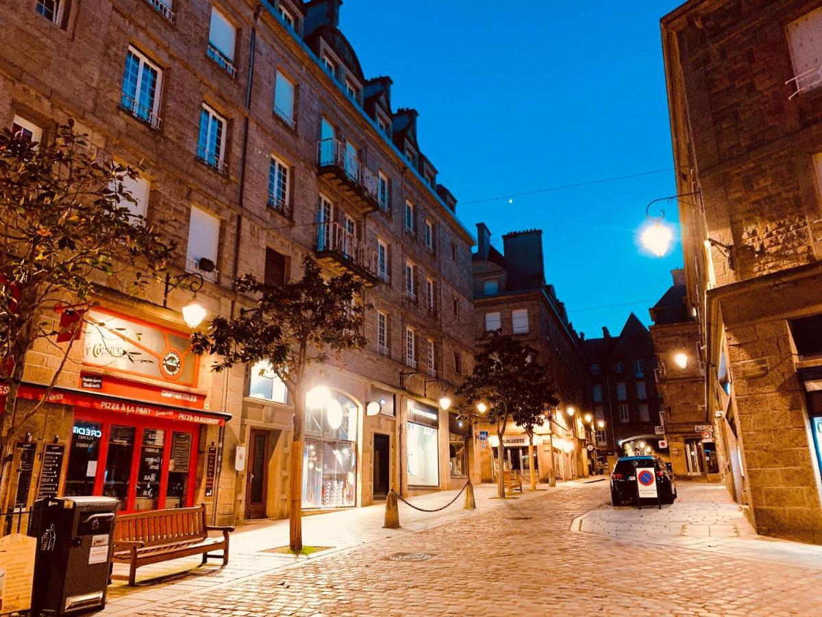 Appartement L'Emeraude A Saint Malo Intra-Muros Exteriör bild