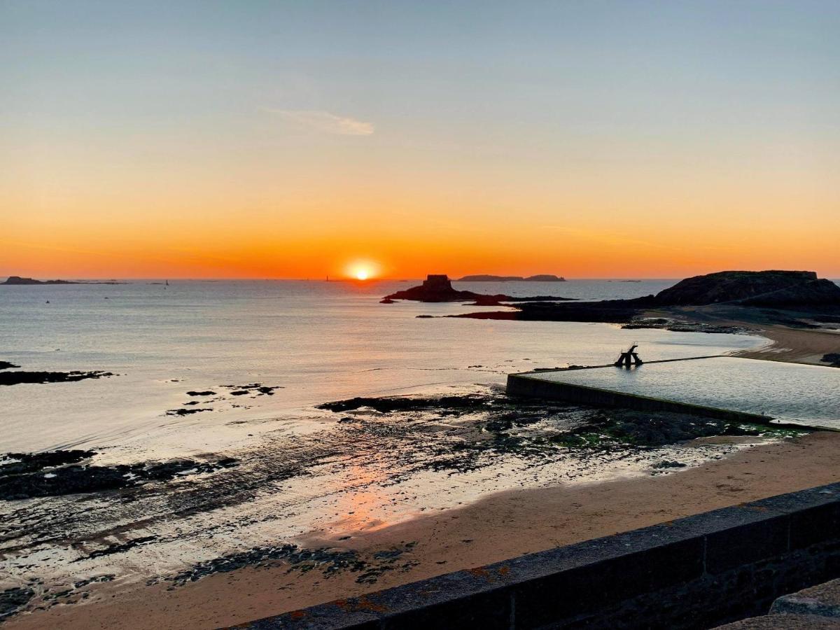 Appartement L'Emeraude A Saint Malo Intra-Muros Exteriör bild