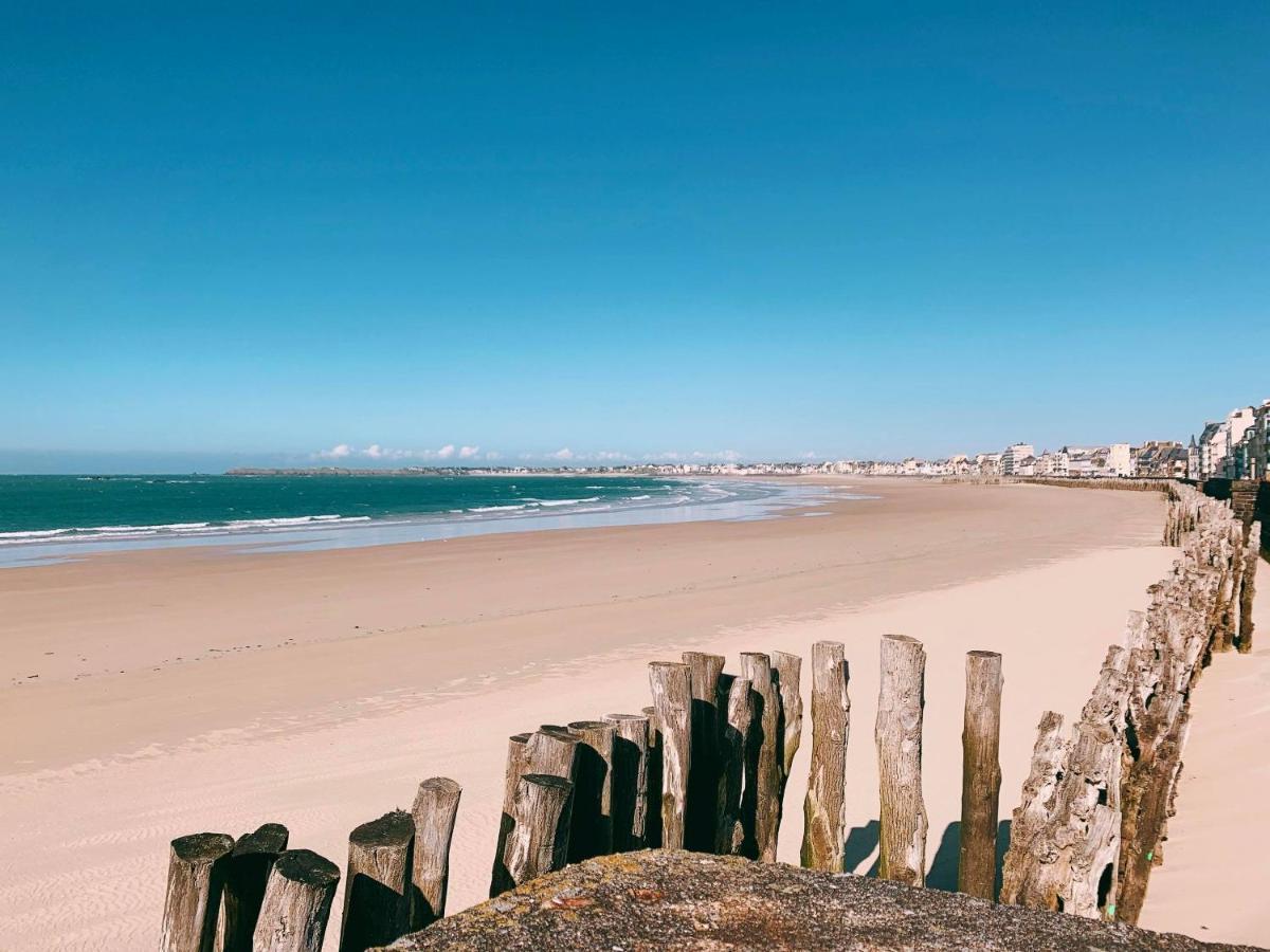Appartement L'Emeraude A Saint Malo Intra-Muros Exteriör bild