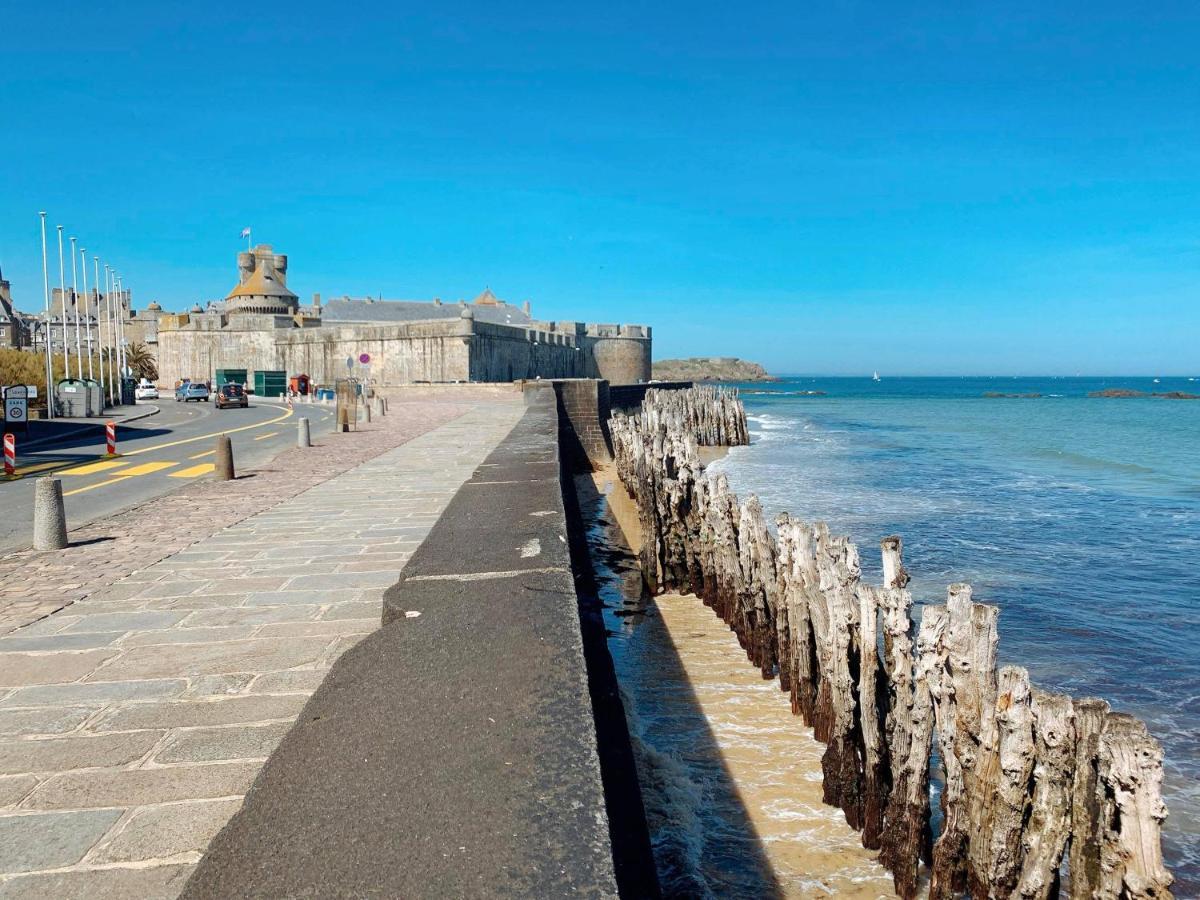 Appartement L'Emeraude A Saint Malo Intra-Muros Exteriör bild