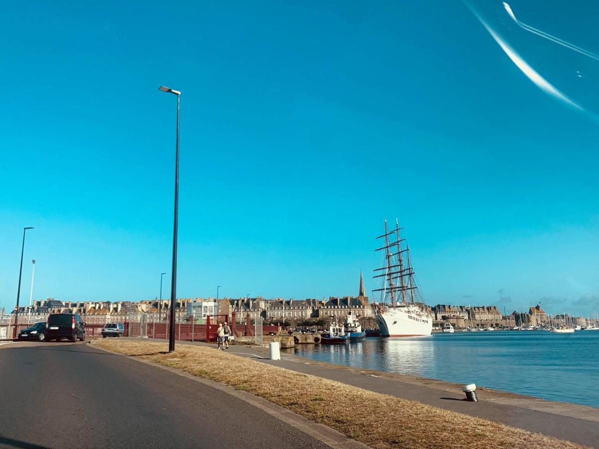 Appartement L'Emeraude A Saint Malo Intra-Muros Exteriör bild