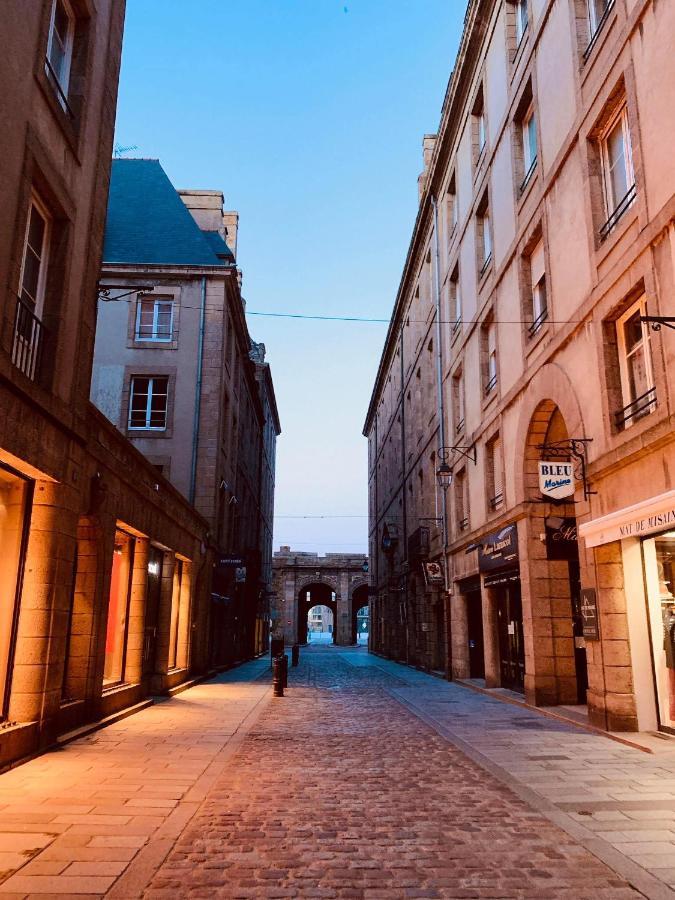 Appartement L'Emeraude A Saint Malo Intra-Muros Exteriör bild