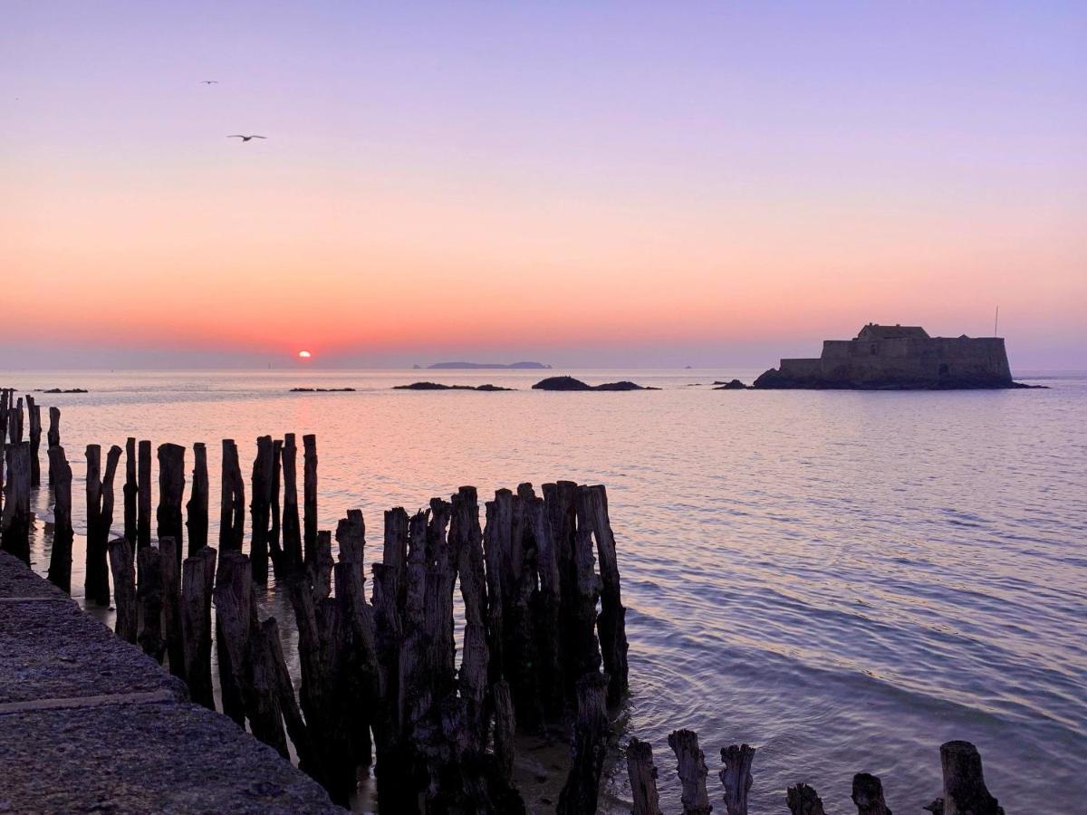 Appartement L'Emeraude A Saint Malo Intra-Muros Exteriör bild
