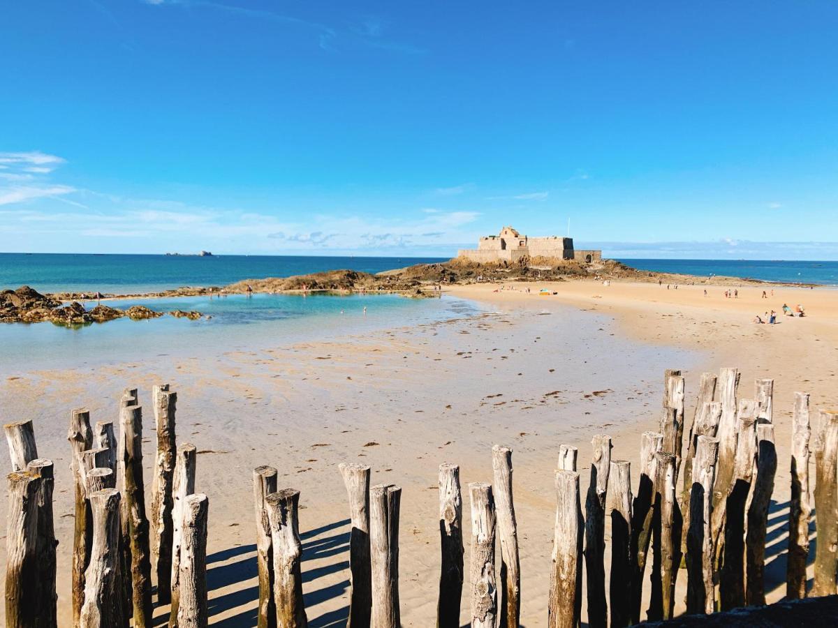 Appartement L'Emeraude A Saint Malo Intra-Muros Exteriör bild